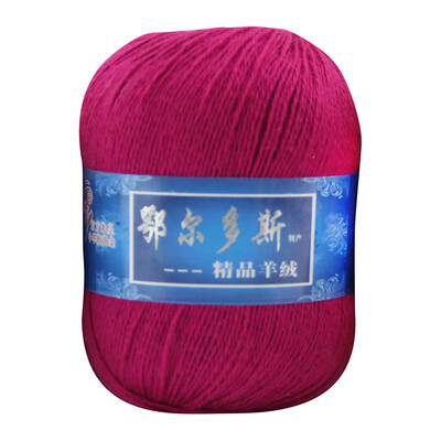 

Gobestart 1pc Soft Cashmere Yarn Hand-knitted Mongolian Woolen DIY Weave Thread