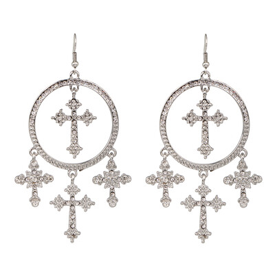 

2019 za Natural Stone Beads Drop Earrings For Women Vintage Crystal Bird Pendant Dangle Earrings Statement Jewelry