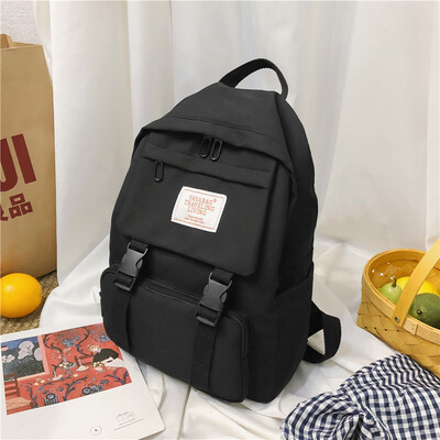 

Schoolbag female Korean version of high school Senxi backpack Chao brand female ins wind Hyun-a Kim Joker student backpack Japanes