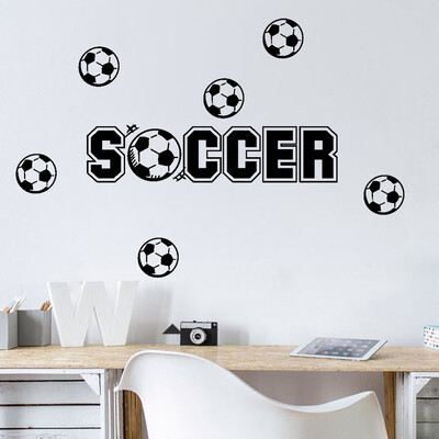 

〖Follure〗Soccer Removable Art Vinyl Mural Home Room Decor Wall Stickers