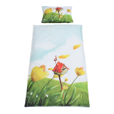 

CHILDRENS GANG simple childrens sleeping bag quilt warm digital printing 6150