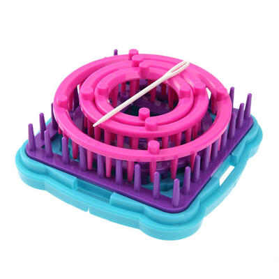 

Castle Circular DIY Handmade Knitted Craft Hat Sweater Flower Weaving Tool