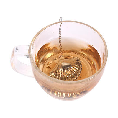 

Stainless Steel Loose Tea Leaf Infuser Ball Strainer Filter Diffuser Herbal Spice Shell Chainstainless steel tea ball