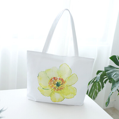 

Tailored Women Small Fresh Canvas Bag Student Shoulder Bag Cotton Literary Canvas Bag