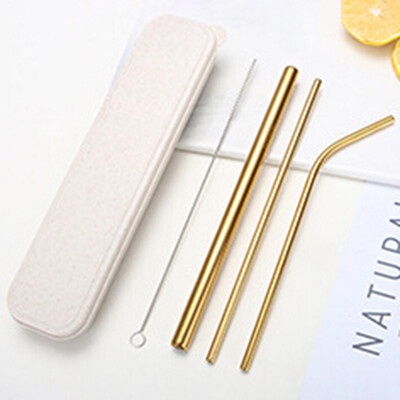 

Stainless steel color metal straw stainless steel environmental protection straw