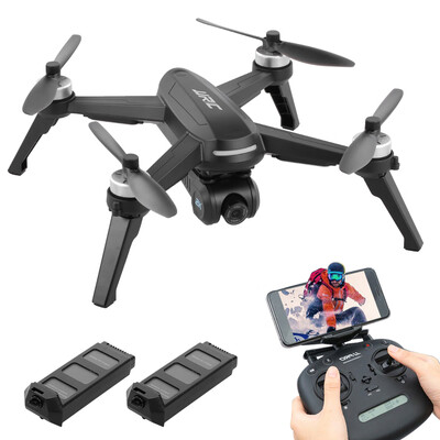 

JJRC X5 EPIK RC Drone with Camera 2K 5G WIFI FPV GPS Quadcopter Follow Me Headless Mode Trajectory Flight with 3 Battery a Bag