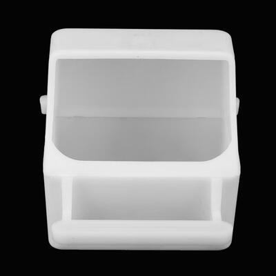

Greensen 6Pcs Small Bird Food Containers Feeder Spill-proof for Parrot Starling Cockatiels