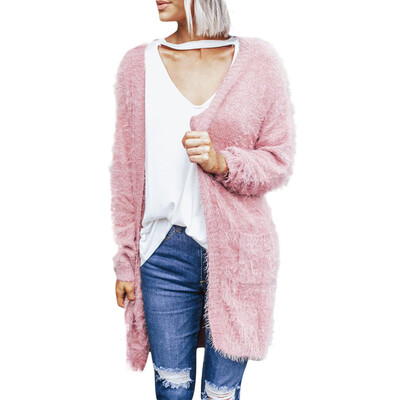 

Toponeto Fashion Womens Winter Warm Fluffy Coat Fleece Fur Jacket Outerwear Cardigan