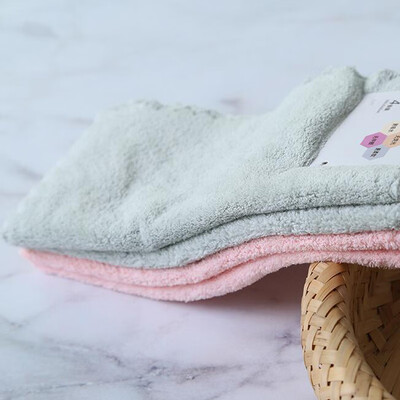 

4 Pcs Face Towels Thickened Soft Water Absorption Baby Face Towels