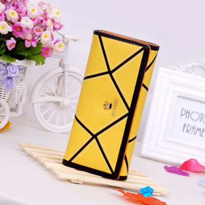 

2019 New Style Fashion Hot Women Lady Clutch Leather Wallet Long Plaid Case Purse Money Holder Phone