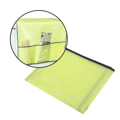 

Greensen Hanging Refrigerator Dust Proof Cover Home Twill Storage Pouch Organizer Bag