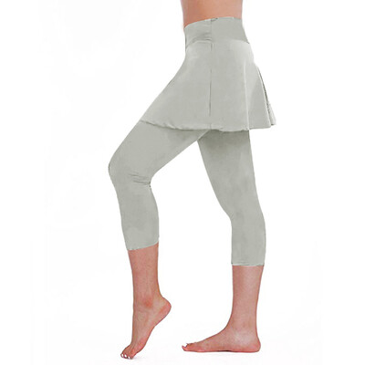 

Tailored Womens Casual Skirt Leggings Tennis Pants Sports Fitness Cropped Culottes