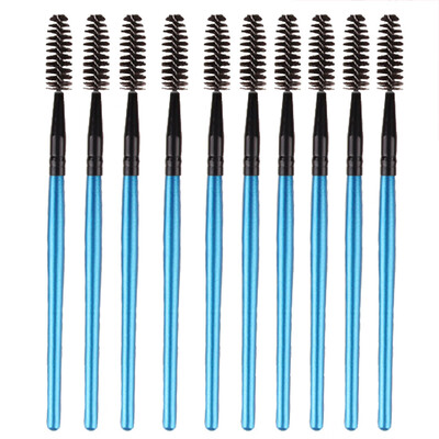 

Toponeto 10PC Bendable Beauty Makeup Wood Handle Eyelash Brush Natural Curling Tool