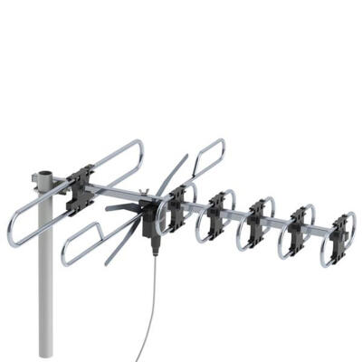 

Leadzm TA-M2 Frequency 174-230MHz470-860MHz 10m 3C2V Double-head Antenna