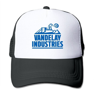 

POIWRI Vandelay Industries Sun-proof Adjustable Printing Snapback Mesh Hat Baseball Mesh Cap Trucker Hat