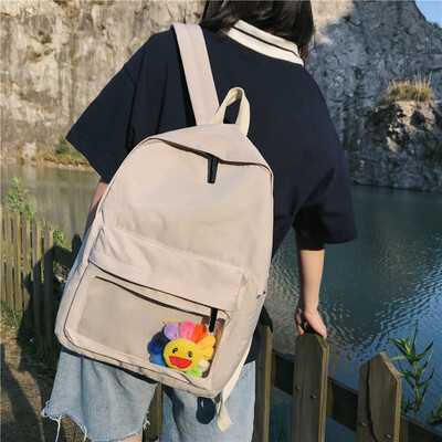

Ins Literature&Art Japanese Junior High School Bag Women Japanese&Korean Edition Leisure Simple Sen Department Students Ca