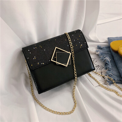 

On the new small bag foreign gas handbags summer new 2019 net red wild chic chain shoulder slung small bag female