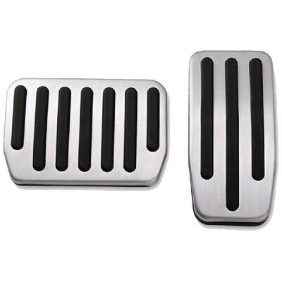 

Car Brake Pedal Cover Anti-Slip Non-drill Accelerator Pedal Pads Replacement for Tesla Model  1 Set 2 Pcs