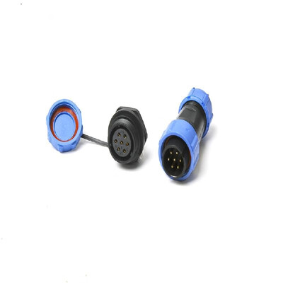 

SP21 IP68 Waterproof Connectors Circular Socket 21mm 2Pin 3Pin 4Pin 5Pin 7Pin 9Pin 12Pin Multipole Plug