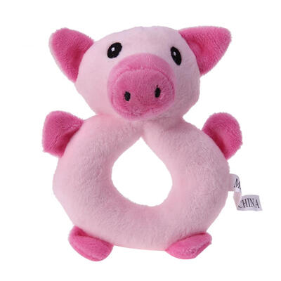 

Animal Pattern Pet Dog Toy Plush Cute Chew Squeaker Sound Toy Flying Discs