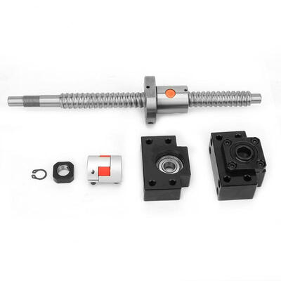 

Greensen SFU1605 Stainless Steel Ball Screw 250mm & Nut & BKBF12 Support & 63510mm Coupling