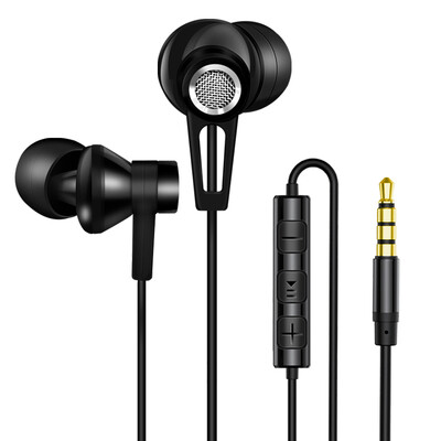 

Vatican Sinuo original in-ear mobile phone headset cable control with wheat eating chicken computer game HiFi headset subwoofer noise reduction magic earplugs Apple headset Huawei millet S5 black