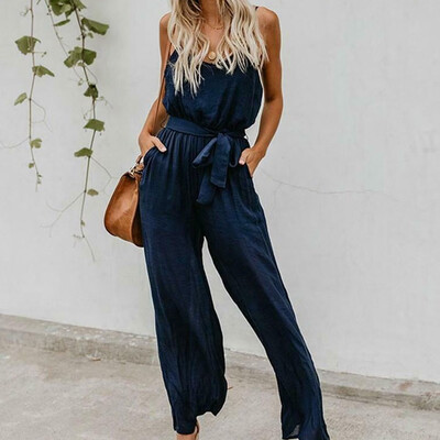 

Trendy Womens Holiday Casual Strappy Sleeveless Long Dress Summer Beach Sundress