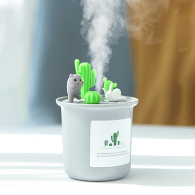 

〖Follure〗MIABOO 200ml 4 hours Working Ultrasonic DIY Air Humidifier Home Decoration