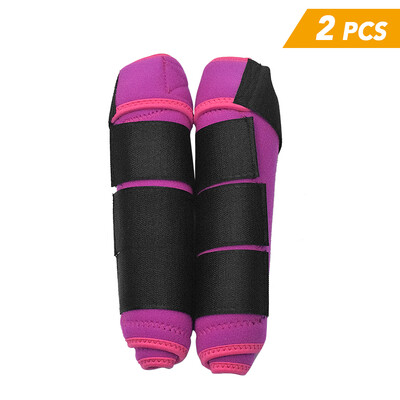 

2 PCS Horse Leg Boots Equine Front Leg Wrap Equestrian Leg Protection Neoprene Horse Hock Brace