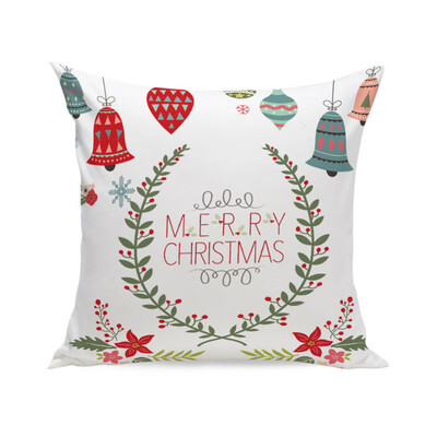 

Tailored Christmas Super Soft Square Throw Pillow Case Decorative Cushion Pillow Cover A