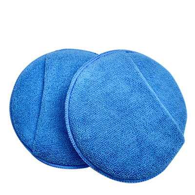 

〖Follure〗Car Waxing Polish Microfiber Foam Sponge Applicator Cleaning Detailing Pads