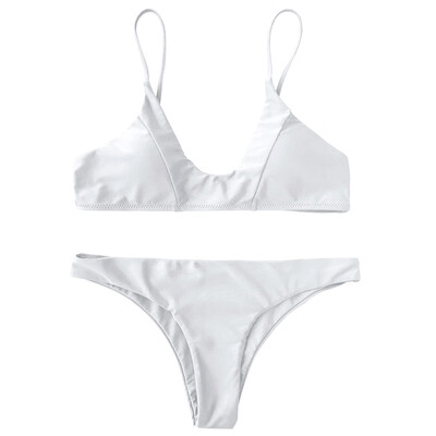 

Spaghetti Straps Padded Bathing Suit