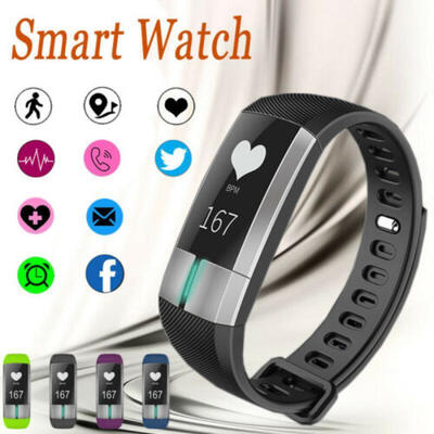 

G20 Bluetooth Smart Watch ECG Date Blood Pressure Heart Rate Monitor Wristband