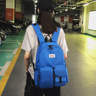 

BF wind ancient feeling schoolbag female ins Chao Ku harana wind forest junior high school backpack male shoulder bag large capaci