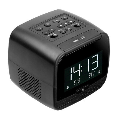 

TIVDIO Wireless Bluetooth Multifunctional Speaker Stereo Subwoofer w33 Display Screen Alarm Clock Support FM Radio AUX IN Music