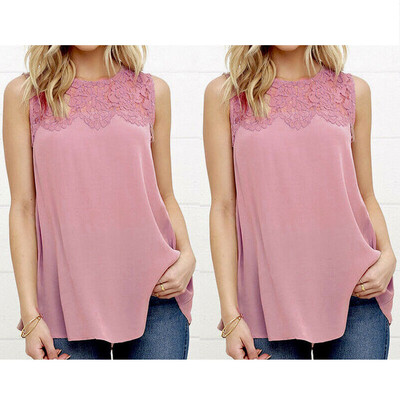 

Womens Sleeveless Floral Vest Tops Summer Ladies Casual Blouse T Shirt 6-20