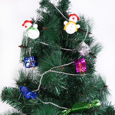

Tailored Santa Claus Snowman Chain Christmas Tree Decor Bell Chain Candy Pendant