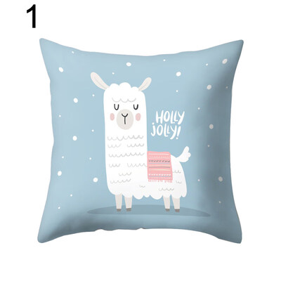 

Cute Alpaca Cactus Pillow Case Cushion Cover Sofa Bed Car Cafe Office Decoration