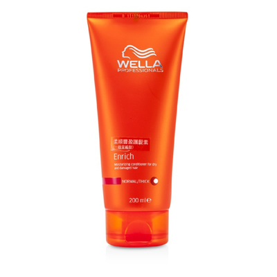 

WELLA - Enrich Moisturizing Conditioner For Dry & Damaged Hair Normal Thick 200ml67oz