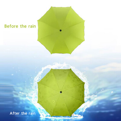 

JPGIF Travel Parasol Folding Rain Windproof Umbrella Folding Anti-UV SunRain Umbrella