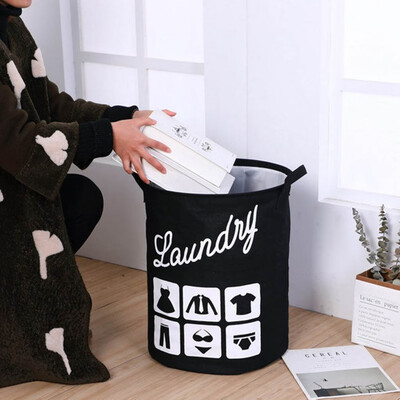 

Toponeto Nice Waterproof Laundry Clothes Basket Storage Basket Folding Storage Box