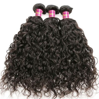 

UNice 2-day delivery 8A Peruvian Water Wave Virgin Human Hair 3 Bundles 300g