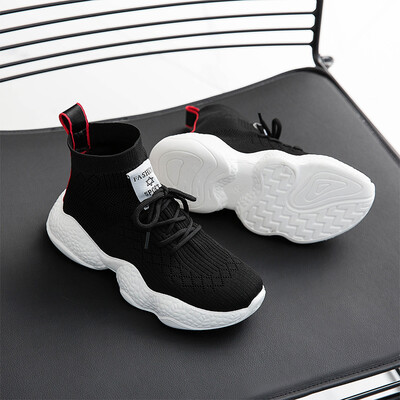 

Socks shoes women 2019 spring&autumn new casual high-top net red womens shoes sponge cake thick bottom elastic boots sports T
