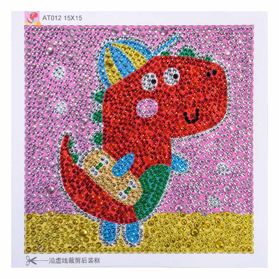 

Siaonvr DIY Full Diamond Cartoon Painting Special Diamond Shaped Rhinestone Embroidery