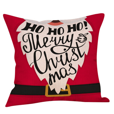 

Siaonvr Christmas Throw Pillow Cover Pillowcases Decorative Sofa Cushion Cover