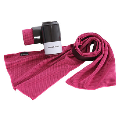 

Microfiber Cooling Fitness Towel With Bottle Container Sports Towels Instant Sweat Relief Gym Yoga Pilates Golf Swimming Towel