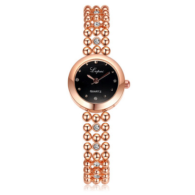 

Fashion Women Watches Luxury Bracelet Quartz Wristwatch Lvpai Brand Watch For Women Rose Gold Casual Dress Clock Kol Saati