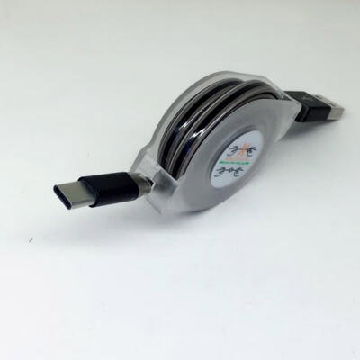 

Retractable Type C Charge Cable Light Up USB C Charging And Syncing Cord For Honor V9 Samsung S8-1m