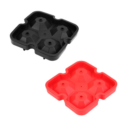 

Silicone Ice Cube Maker 4 Cavities Chocolate Candy Tray Mold Kitchen Cooking Tools Candy MoldIce Cube Maker