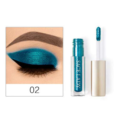 

SACE LADY Glitter Metallic Liquid Eyeshadow Shimmers Eye Make Up Face Highlighter